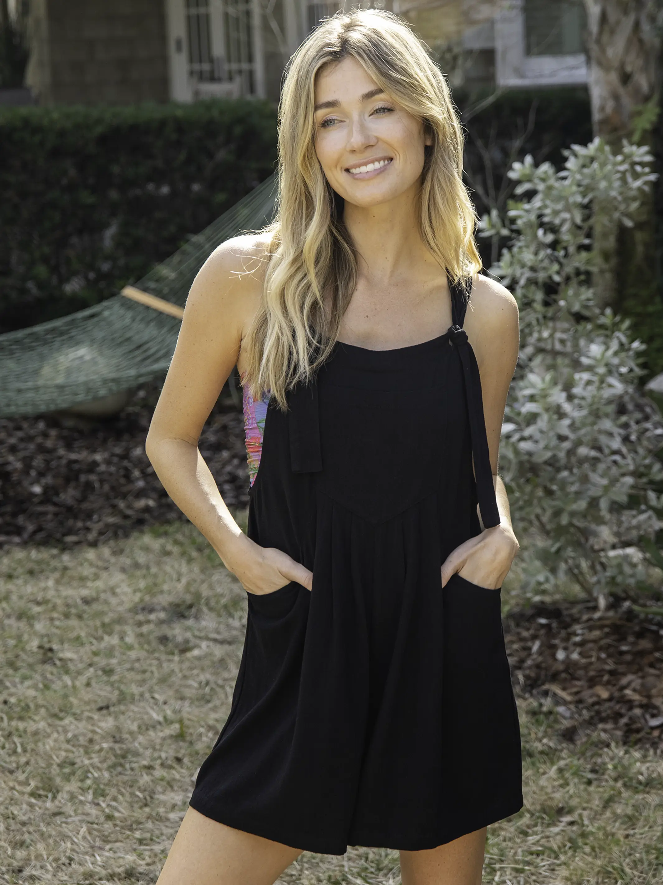 Carrington Romper - Black