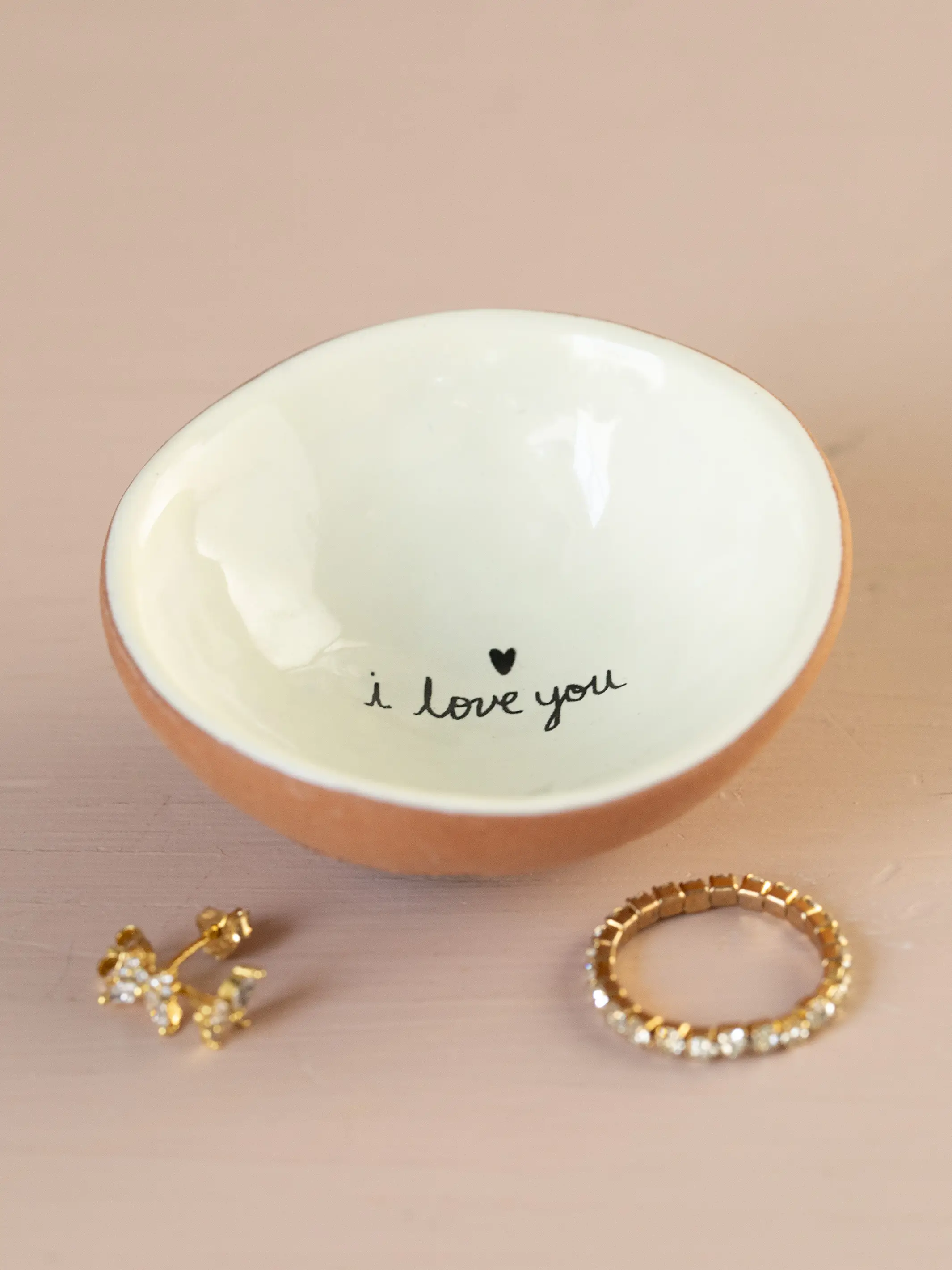 Tiny Trinket Dish - I Love You
