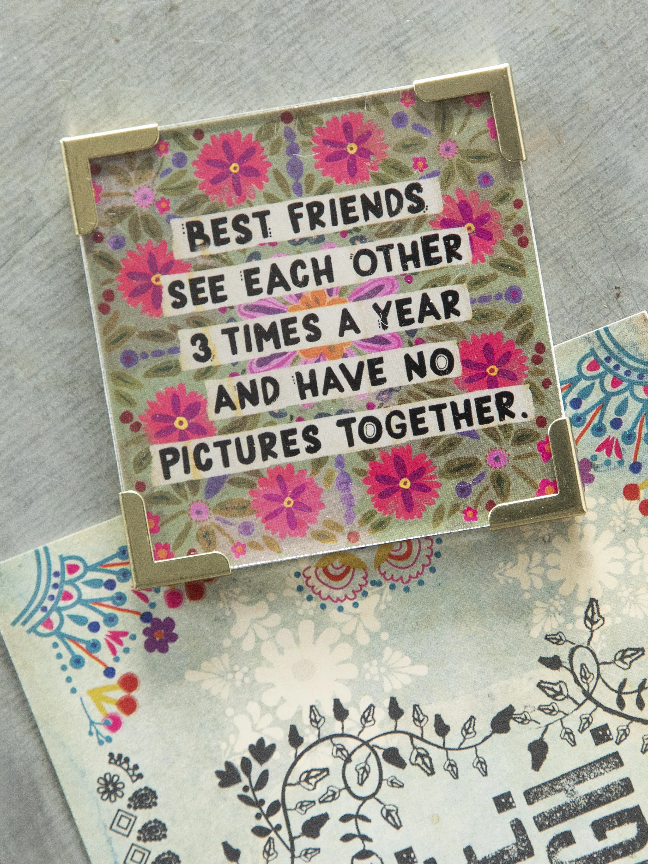 Corner Magnet - Best Friends