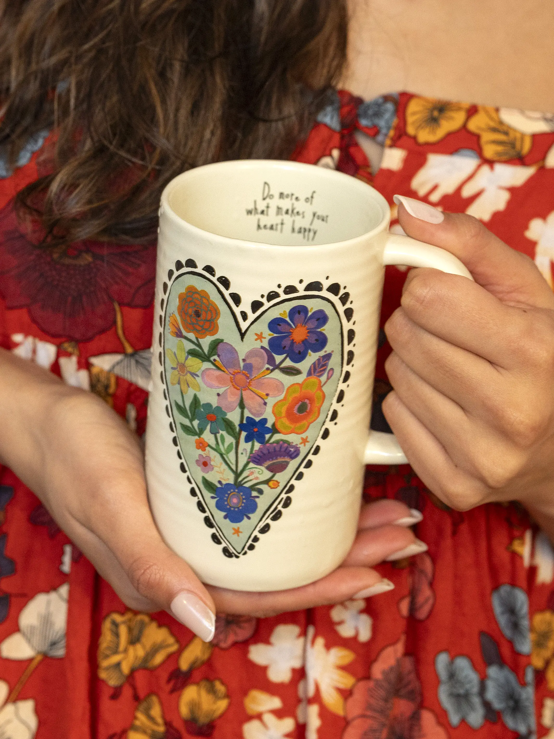 Latte Mug - Heart Happy
