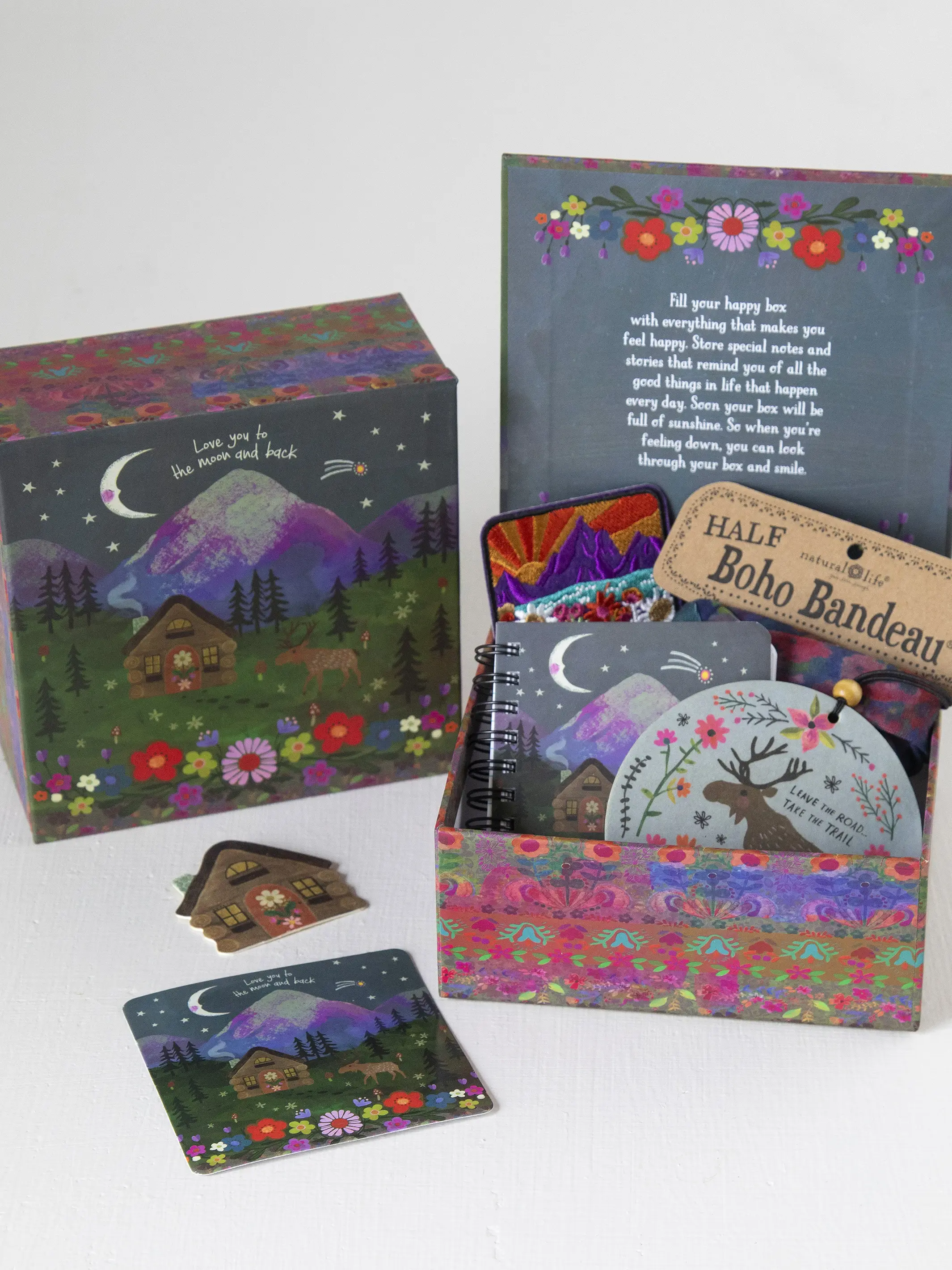 Happy Box Gift Set - Love You To The Moon