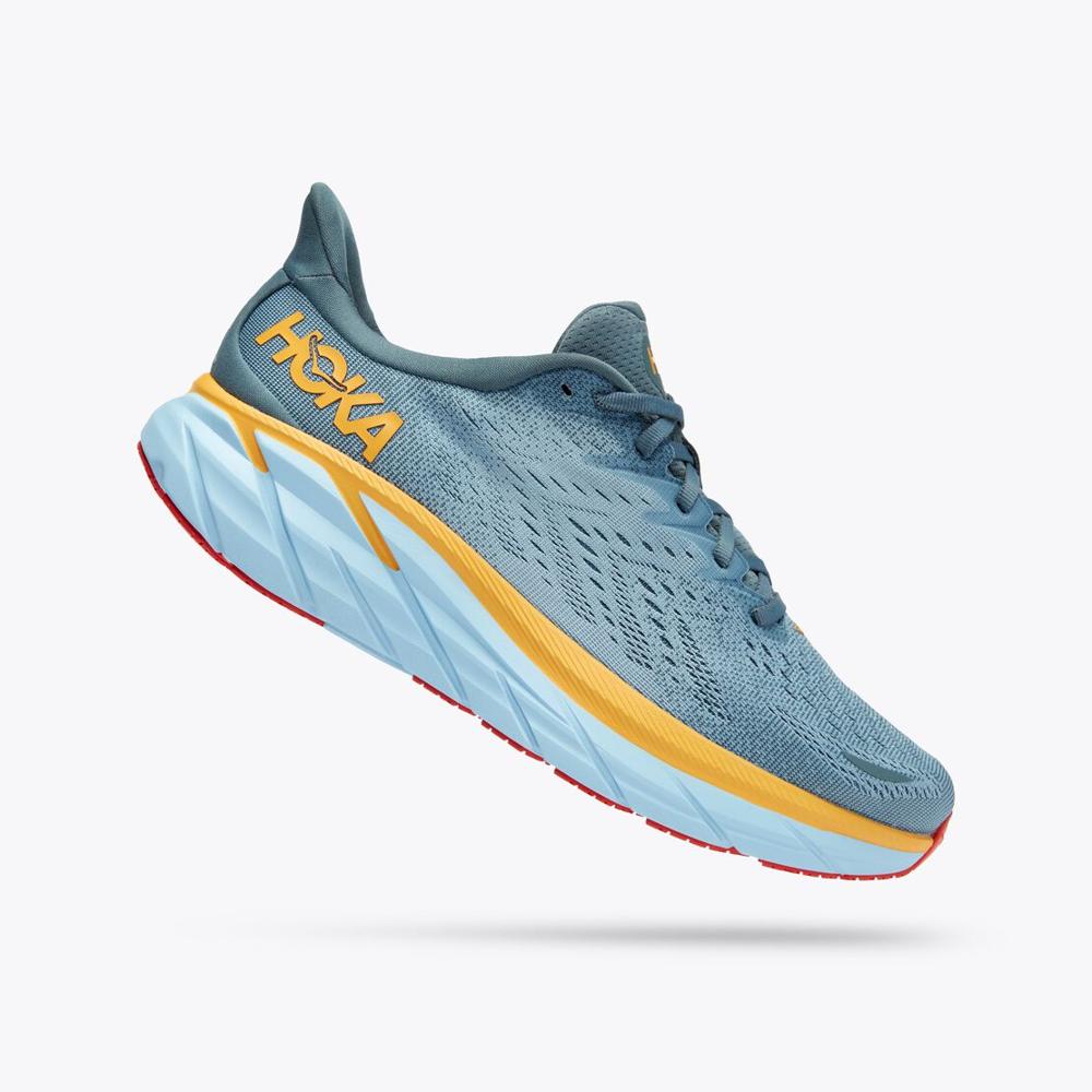 Men's Clifton 8 - Goblin Blue / Mountain Spring