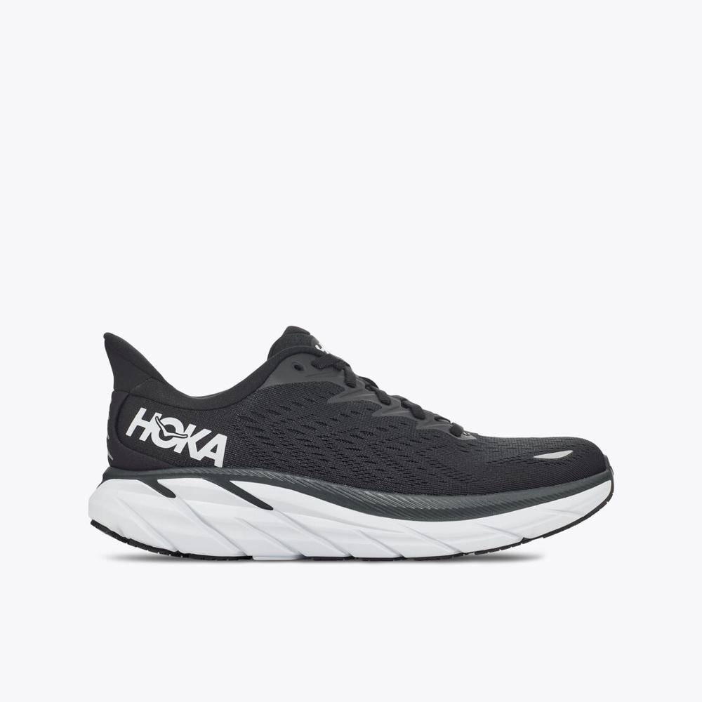 Women's Clifton 8 - Black / White
