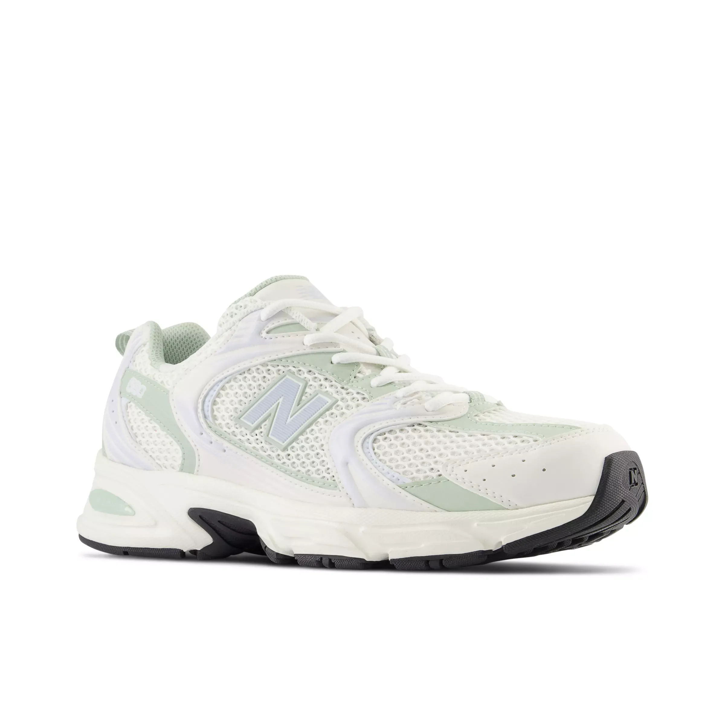 530 - Sea Salt with Ice Blue and Silver Moss