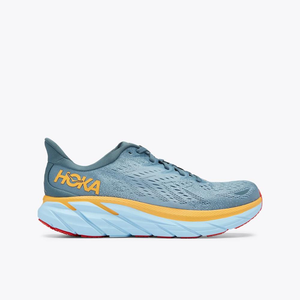 Men's Clifton 8 - Goblin Blue / Mountain Spring